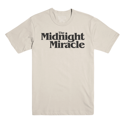 The Midnight Miracle Logo T-shirt (Natural)